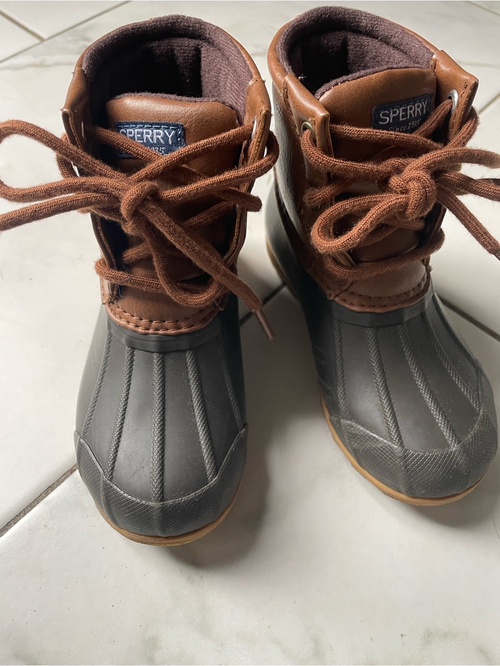 Sperry Port Boot Tan/Brown